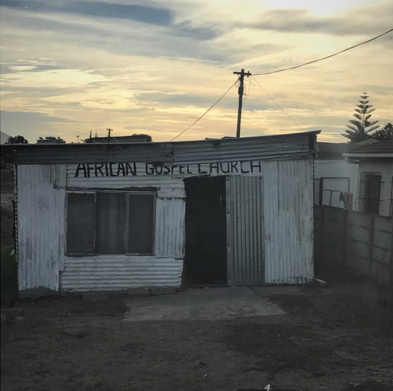 Langa Church in shipping container