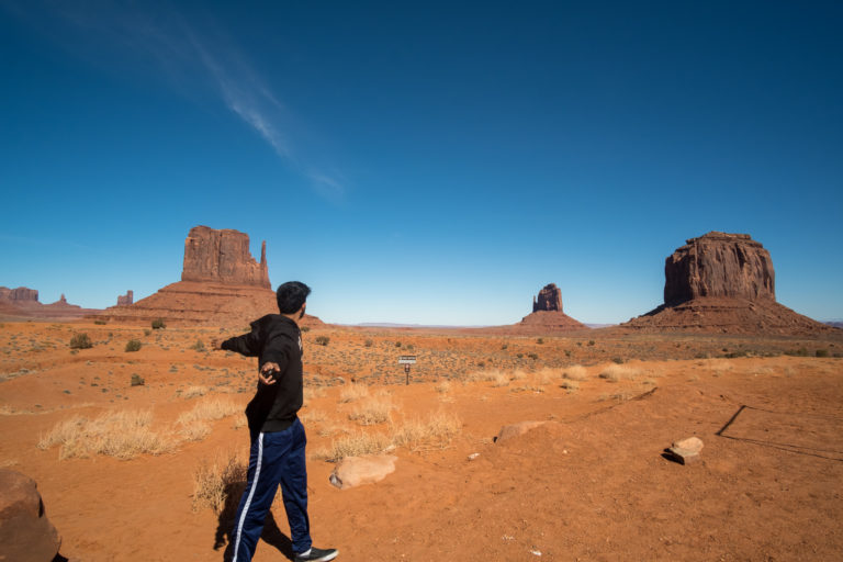 Nishil Overlooking Monument Valley